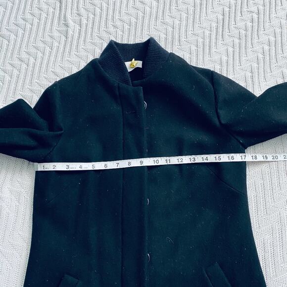 Vintage Jack Henry black wool winter jacket - Picture 7 of 8